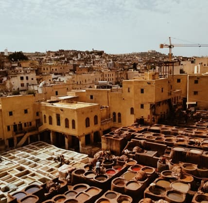 フェズ旧市街（モロッコ）