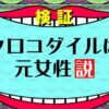 【クロコダイル元女説】弱み確定？根拠６つ反論３つ【ワンピース考察】